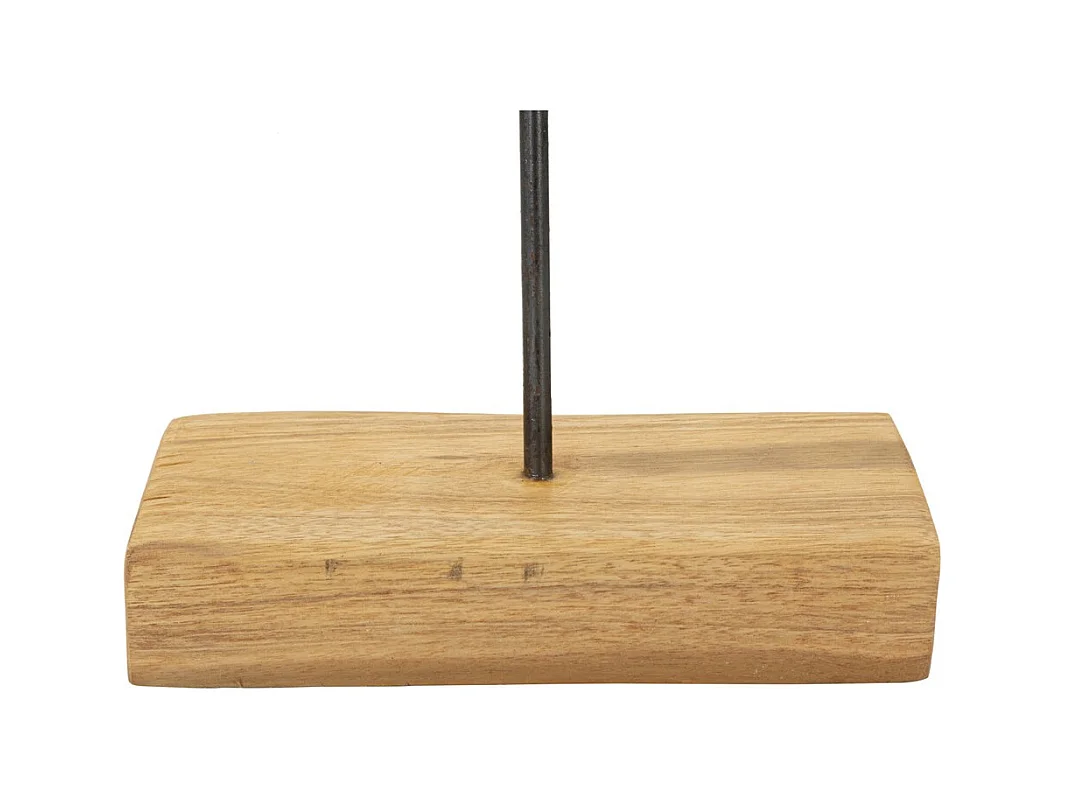 Escultura Círculos 36, Castanho, 35x10x58 cm, Epikasa