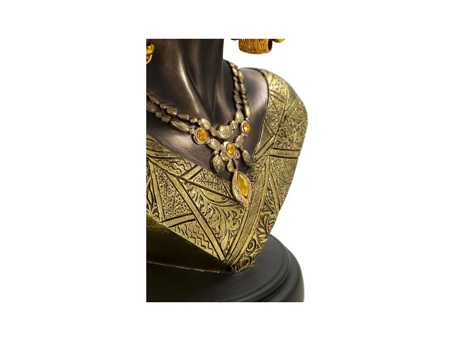 Sculpture Afrique 9, Multicouleur, 21x16x38 cm, Seven Design