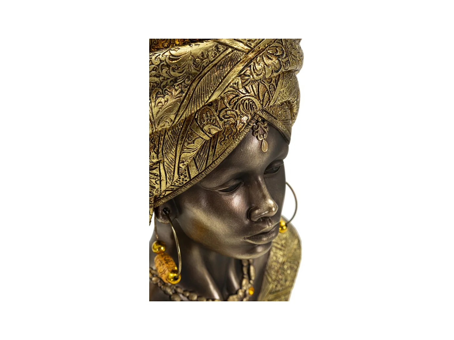 Sculpture Afrique 9, Multicouleur, 21x16x38 cm, Seven Design