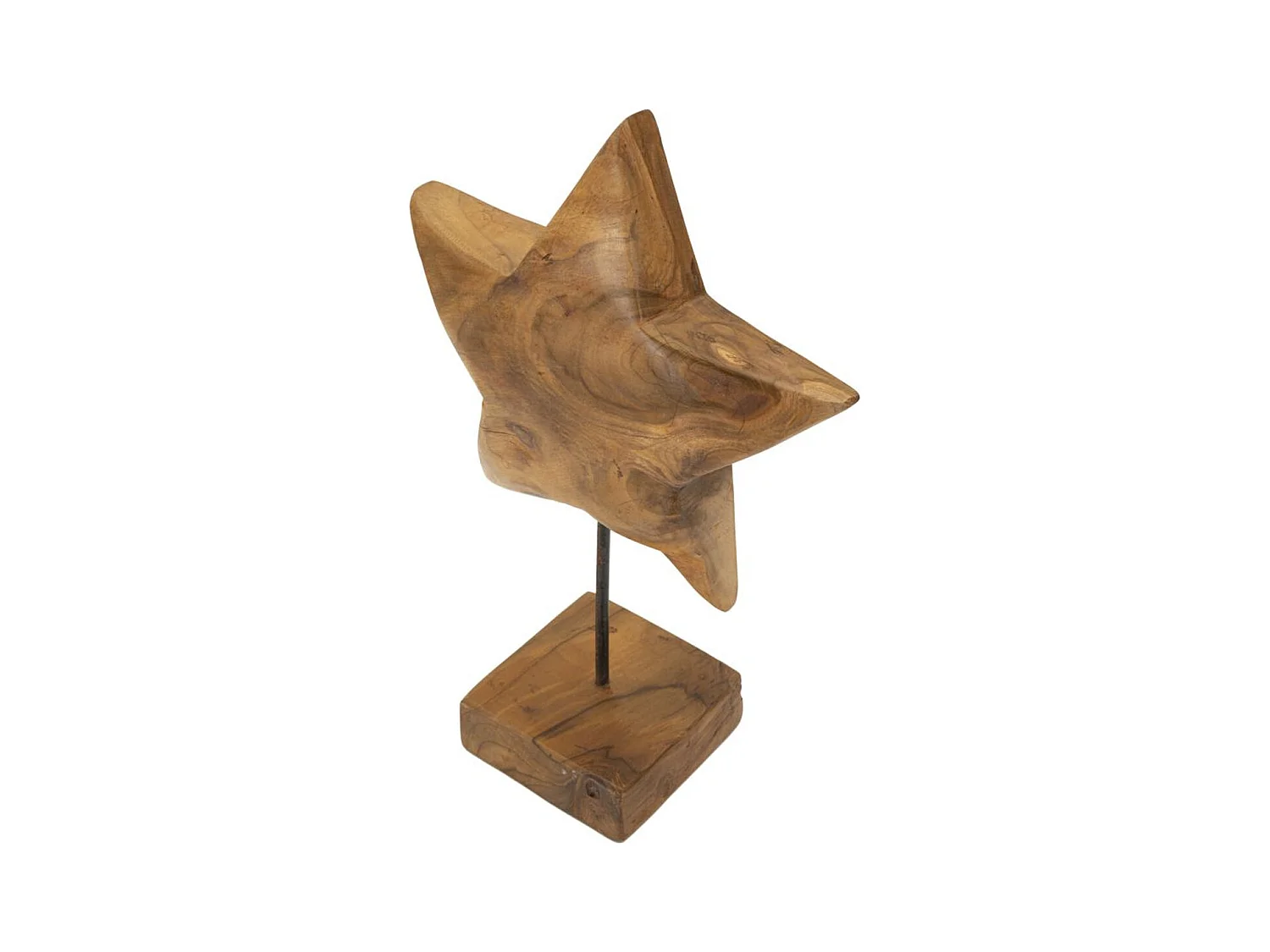 Rzeźba Gwiazda, Brązowy, 28x12x42 cm, Epikasa