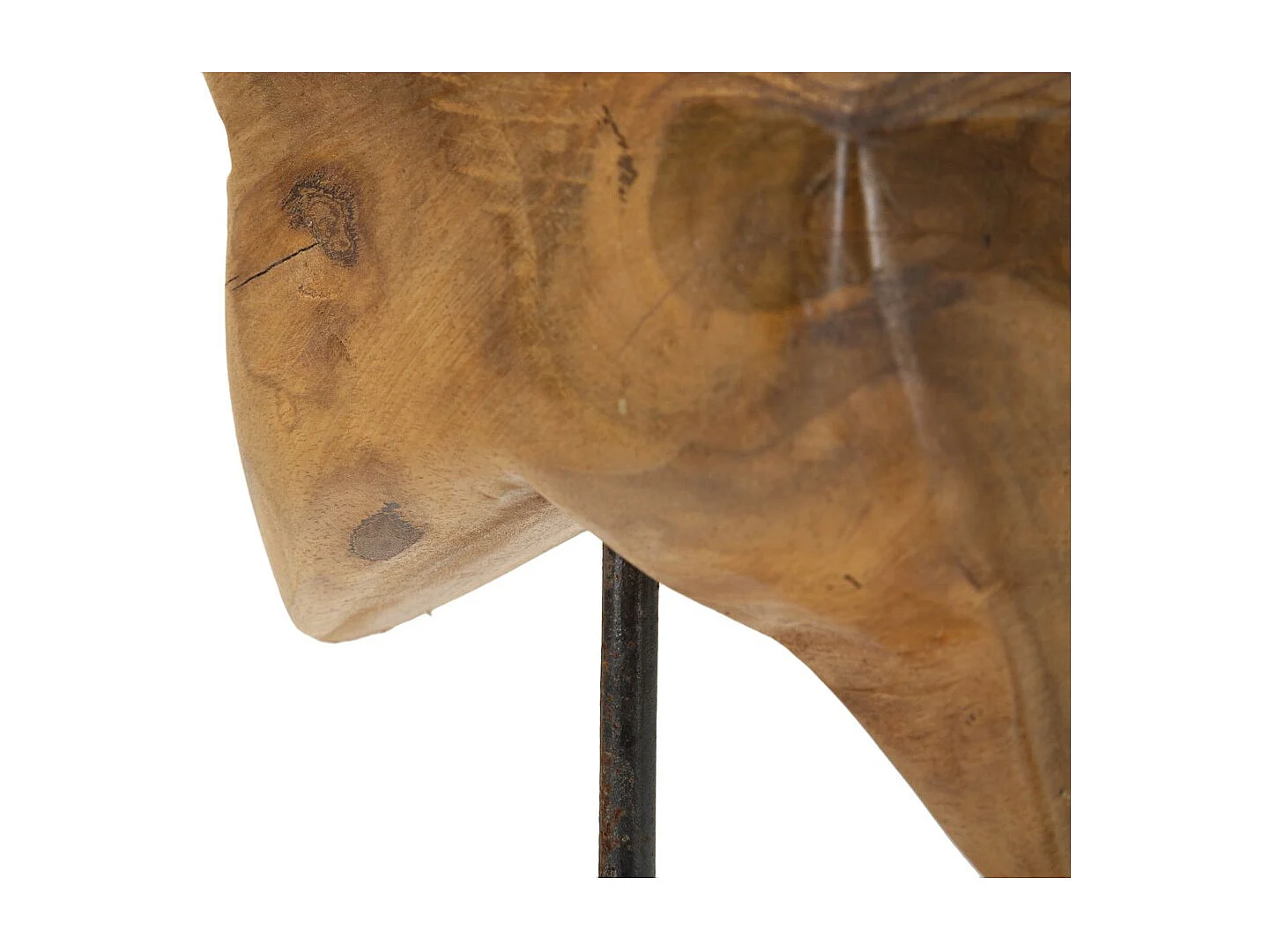 Sculpture Stella, Marron, 28x12x42 cm, Seven Design