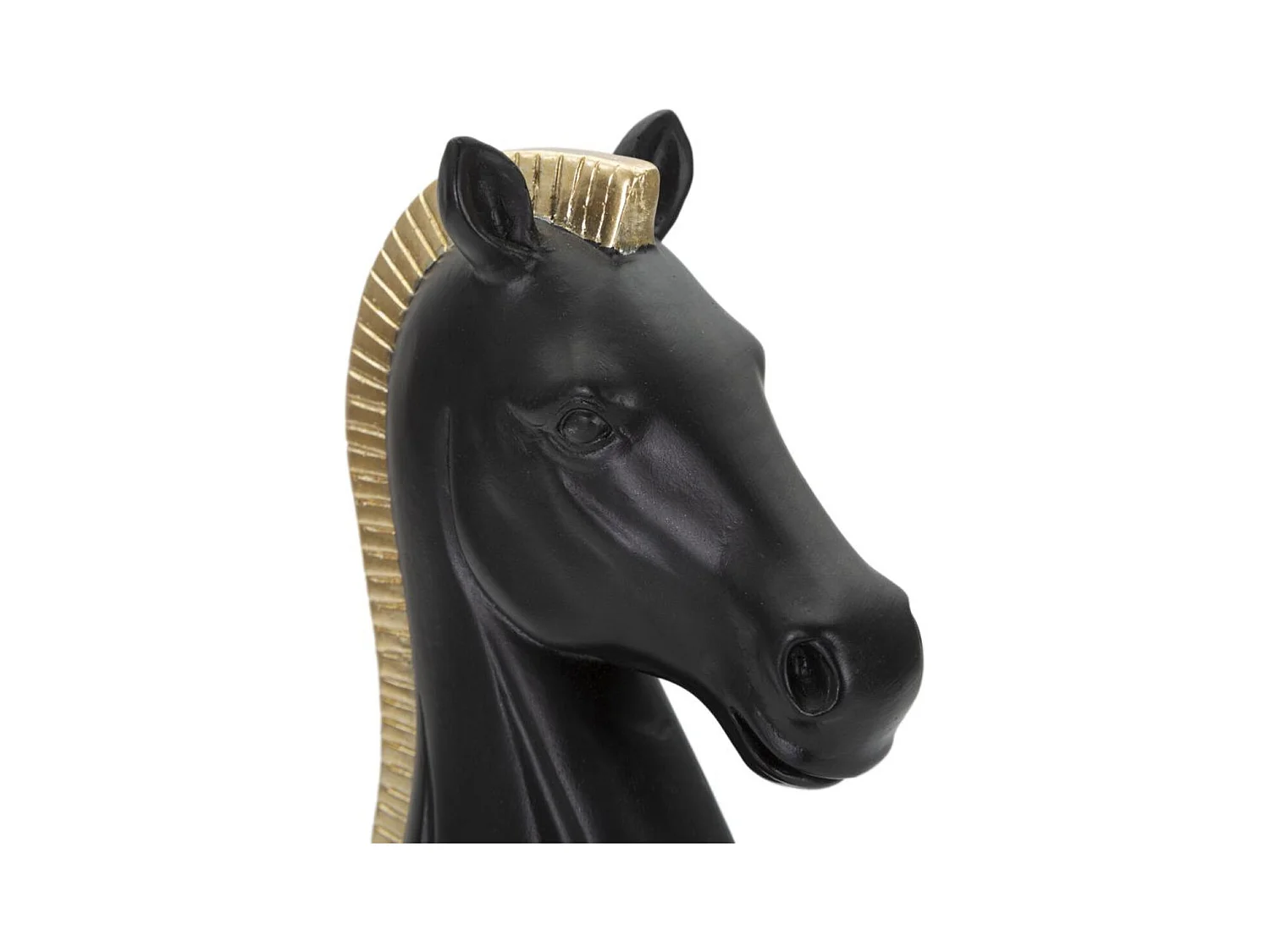 Rzeźba Szachy 15, Czarny, 10,5x8,5x19 cm, Epikasa