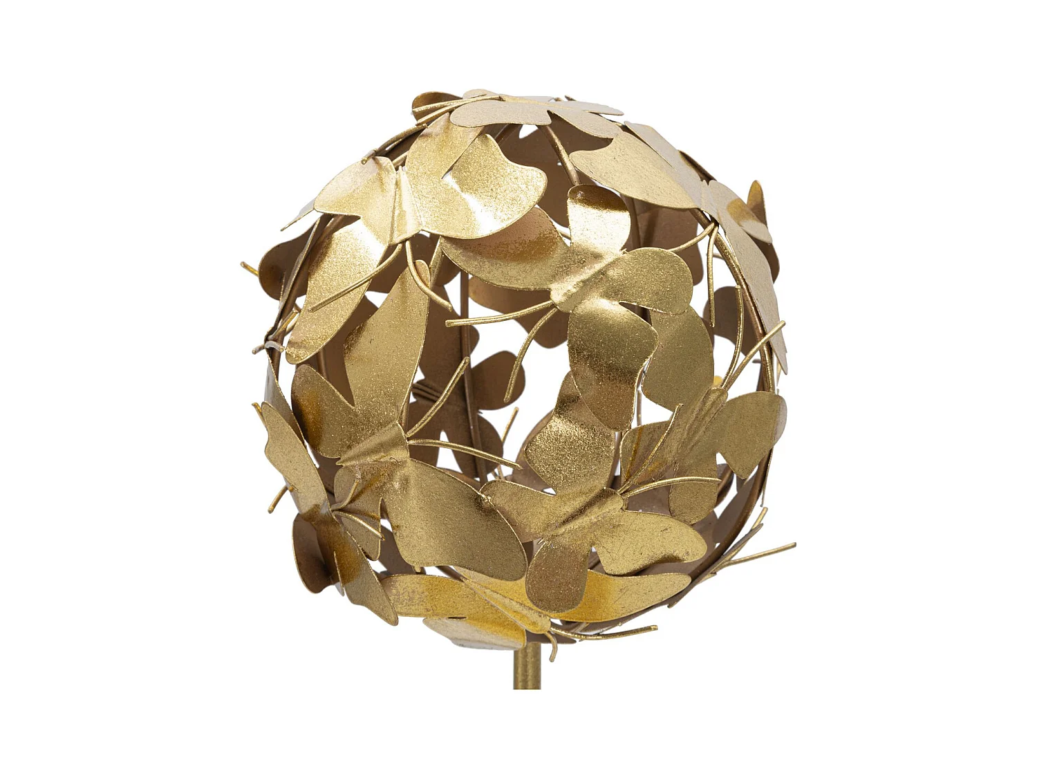 Escultura Flores 56, Ouro, 19,5x19,5x40,5 cm, Epikasa