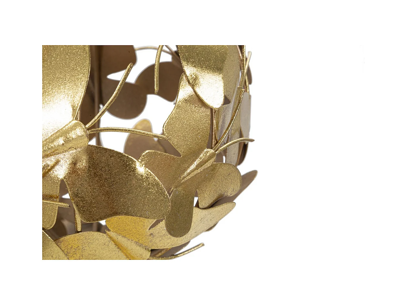 Escultura Flores 56, Ouro, 19,5x19,5x40,5 cm, Epikasa