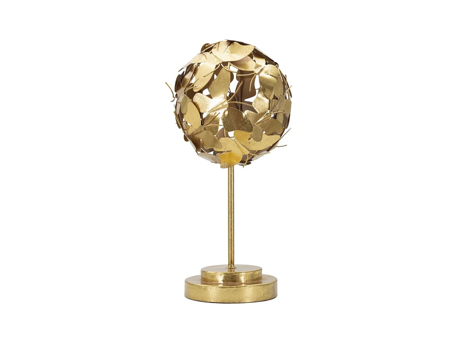 Sculpture Fleurs 56, Or, 19,5x19,5x40,5 cm, Epikasa