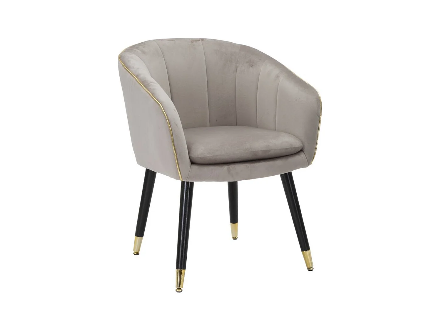 Fauteuil MF316, Gris, 62x58x78 cm, Seven Design