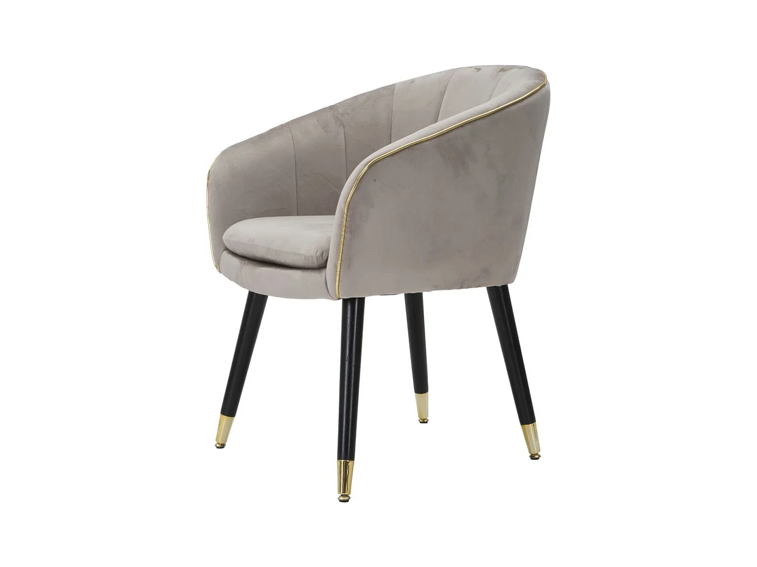 Fauteuil MF316, Gris, 62x58x78 cm, Seven Design