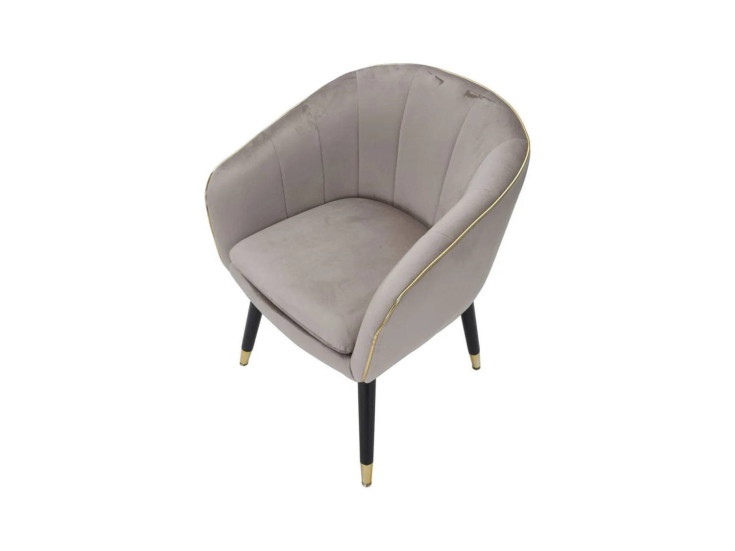 Fauteuil MF316, Gris, 62x58x78 cm, Seven Design