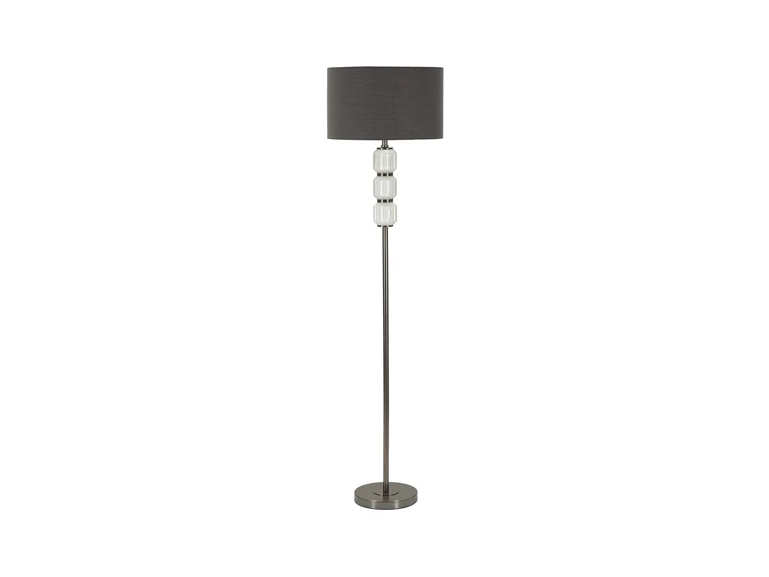 Lampa Podłogowa MF216, Szary, 42,5x42,5x163 cm, Epikasa