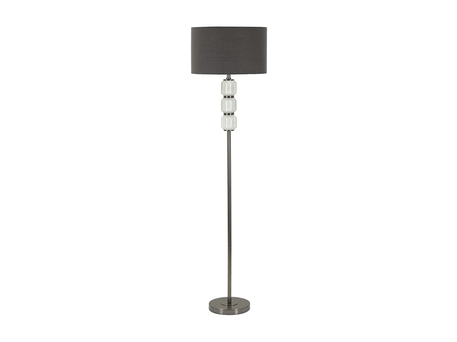 Lampadaire MF216, Gris, 42,5x42,5x163 cm, Seven Design