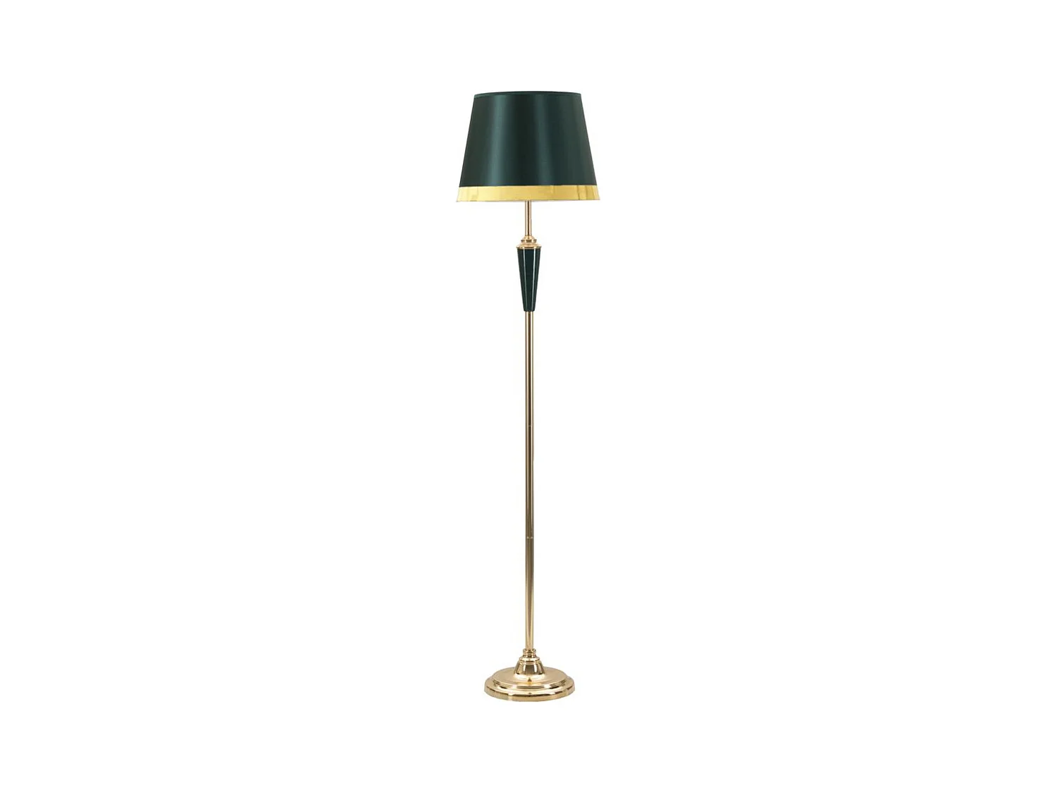 Lampa Podłogowa MF193, Zielony, 40x40x170 cm, Epikasa