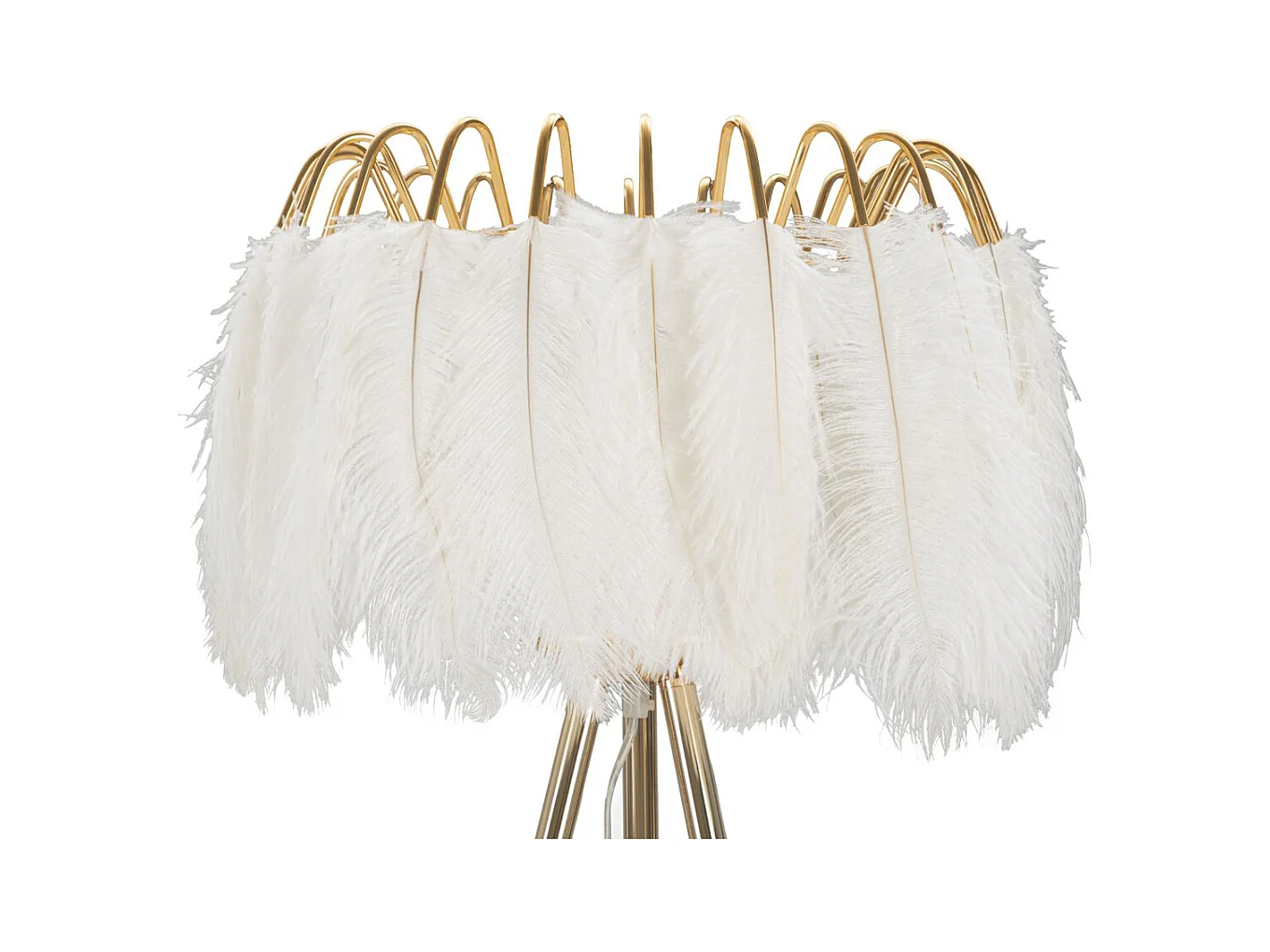 Lampada da Terra MF184, Bianco, 46x46x147 cm, Epikasa