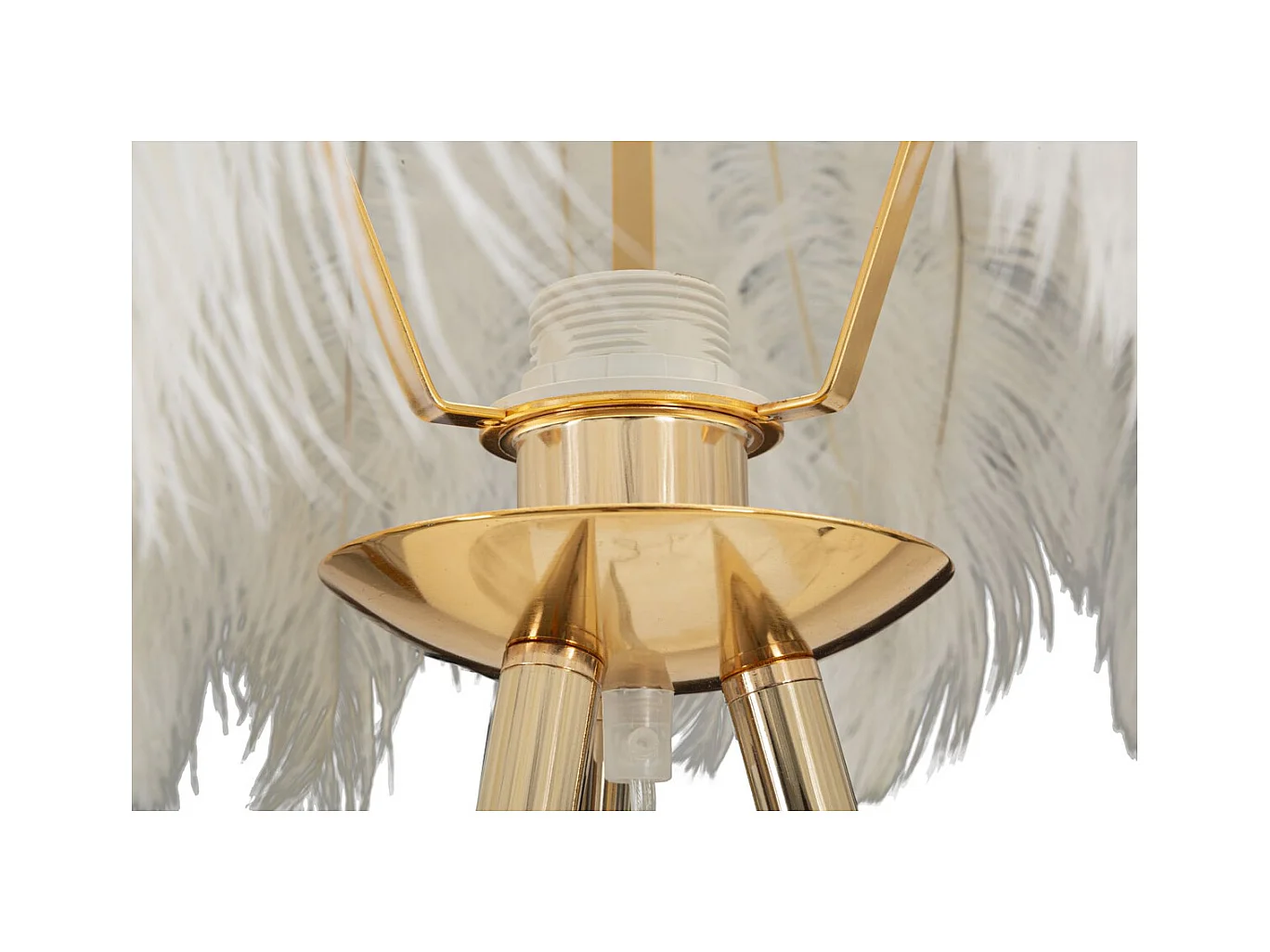 Lampada da Terra MF184, Bianco, 46x46x147 cm, Epikasa