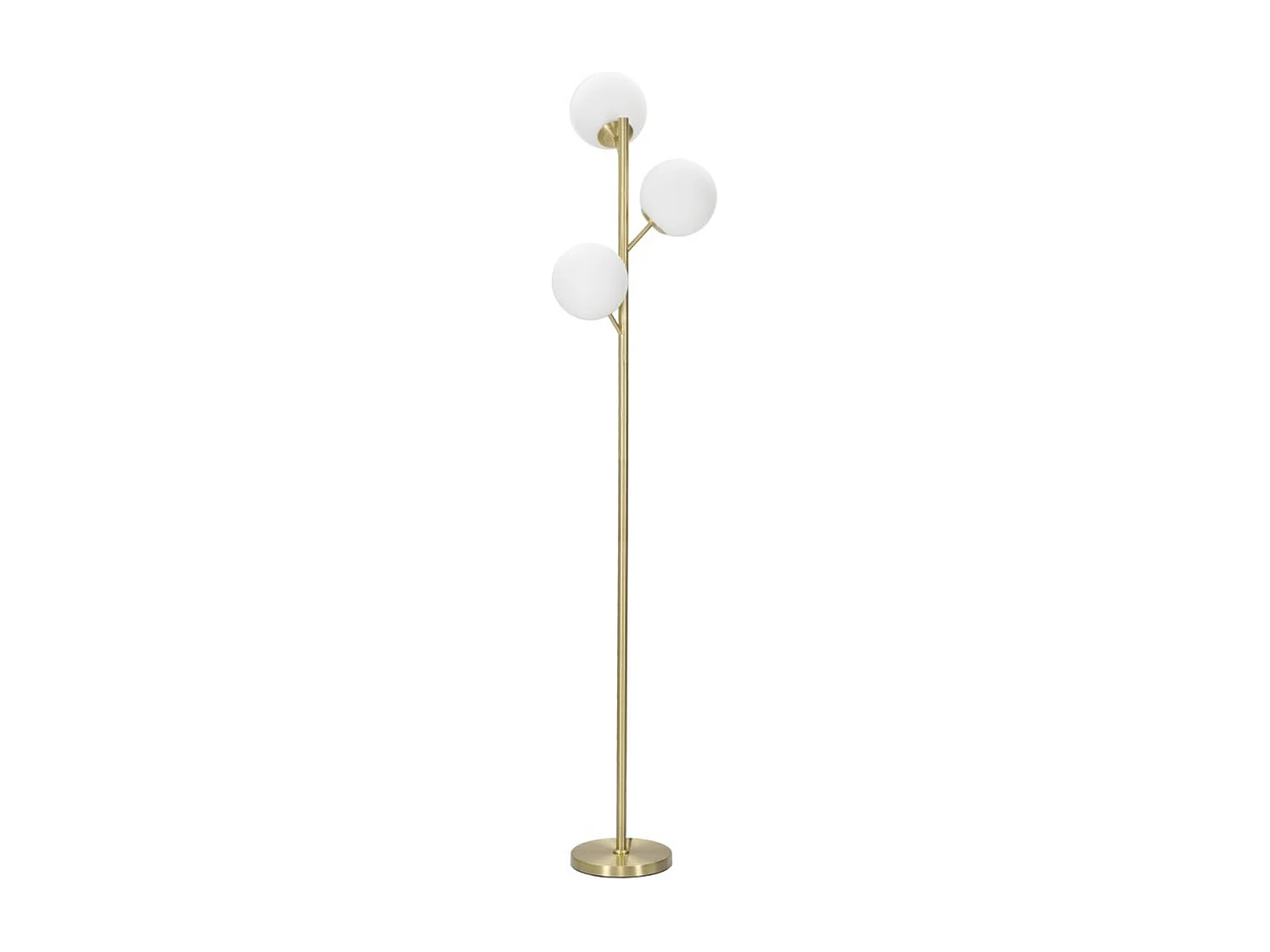 Staande Lamp MF201, Goud, 36x36x190 cm, Seven Design