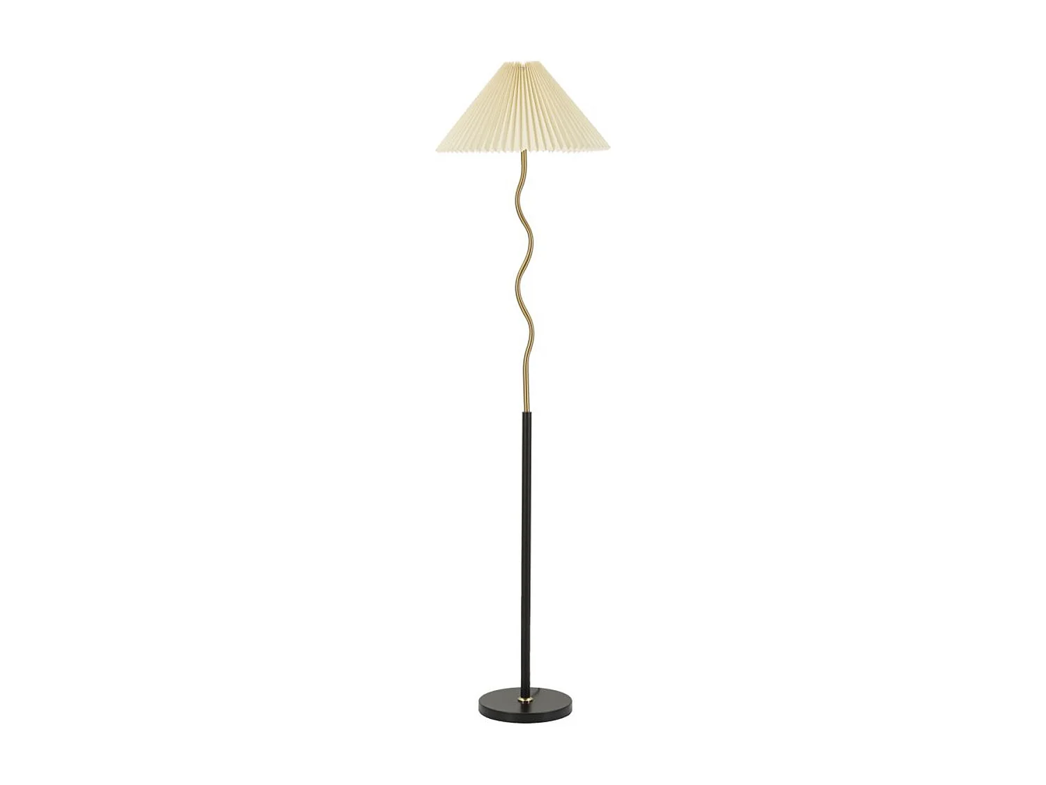 Lampa Podłogowa MF184, Złoto, 46x46x172 cm, Seven Design