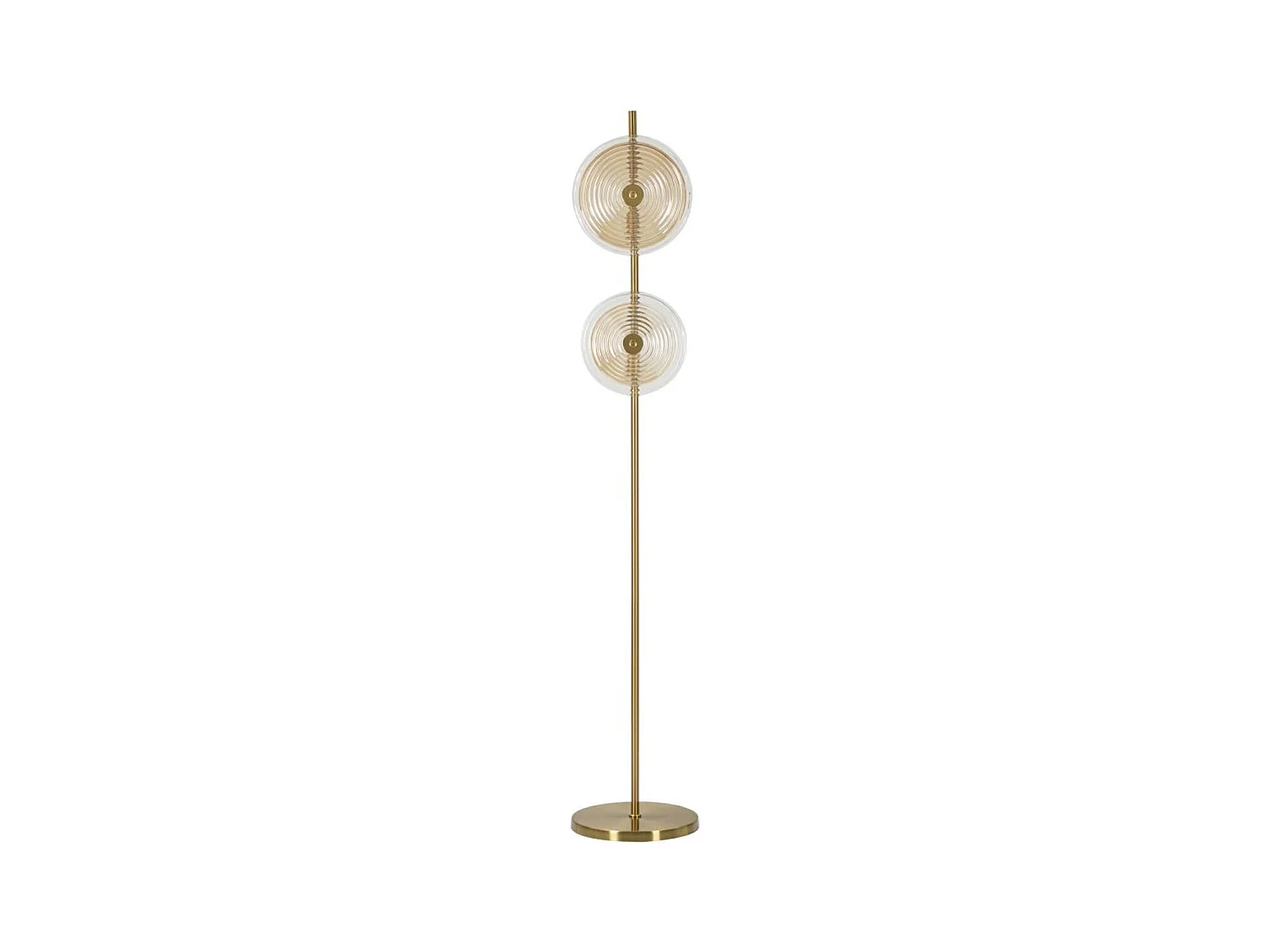 Lampadaire MF215, Or, 30x30x170 cm, Epikasa