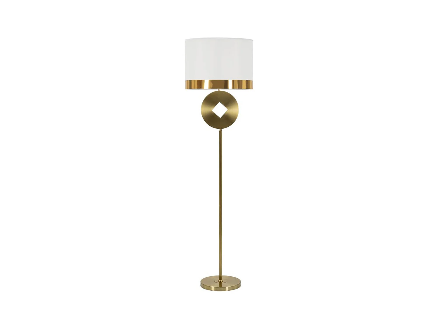 Lampadaire MF195, Blanc, 40x40x151 cm, Epikasa