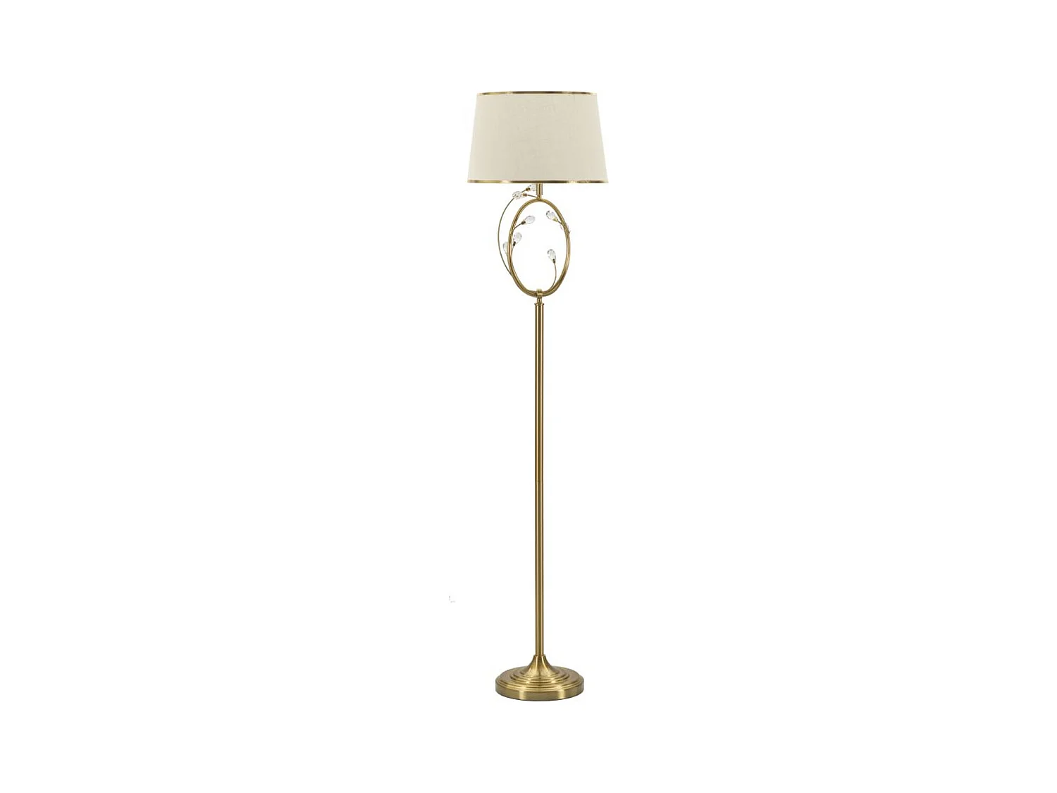 Lámpara de Pie MF211, Blanco, 38x38x170 cm, Epikasa