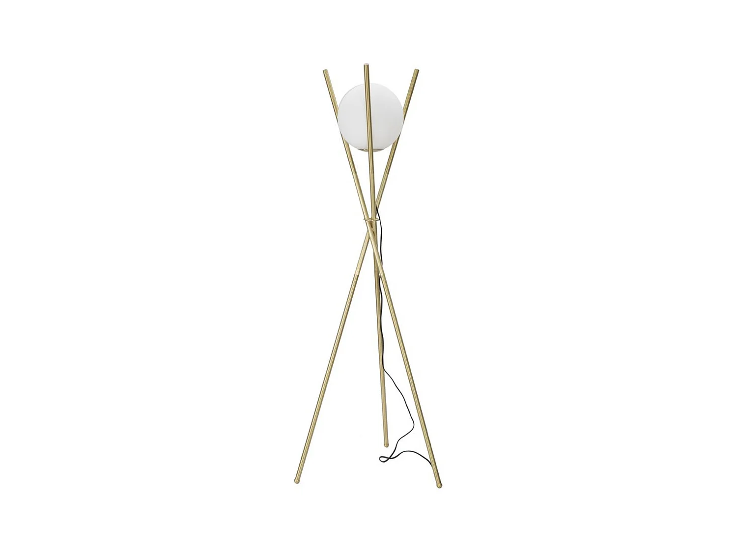 Staande Lamp MF200, Goud, 55x55x155 cm, Epikasa