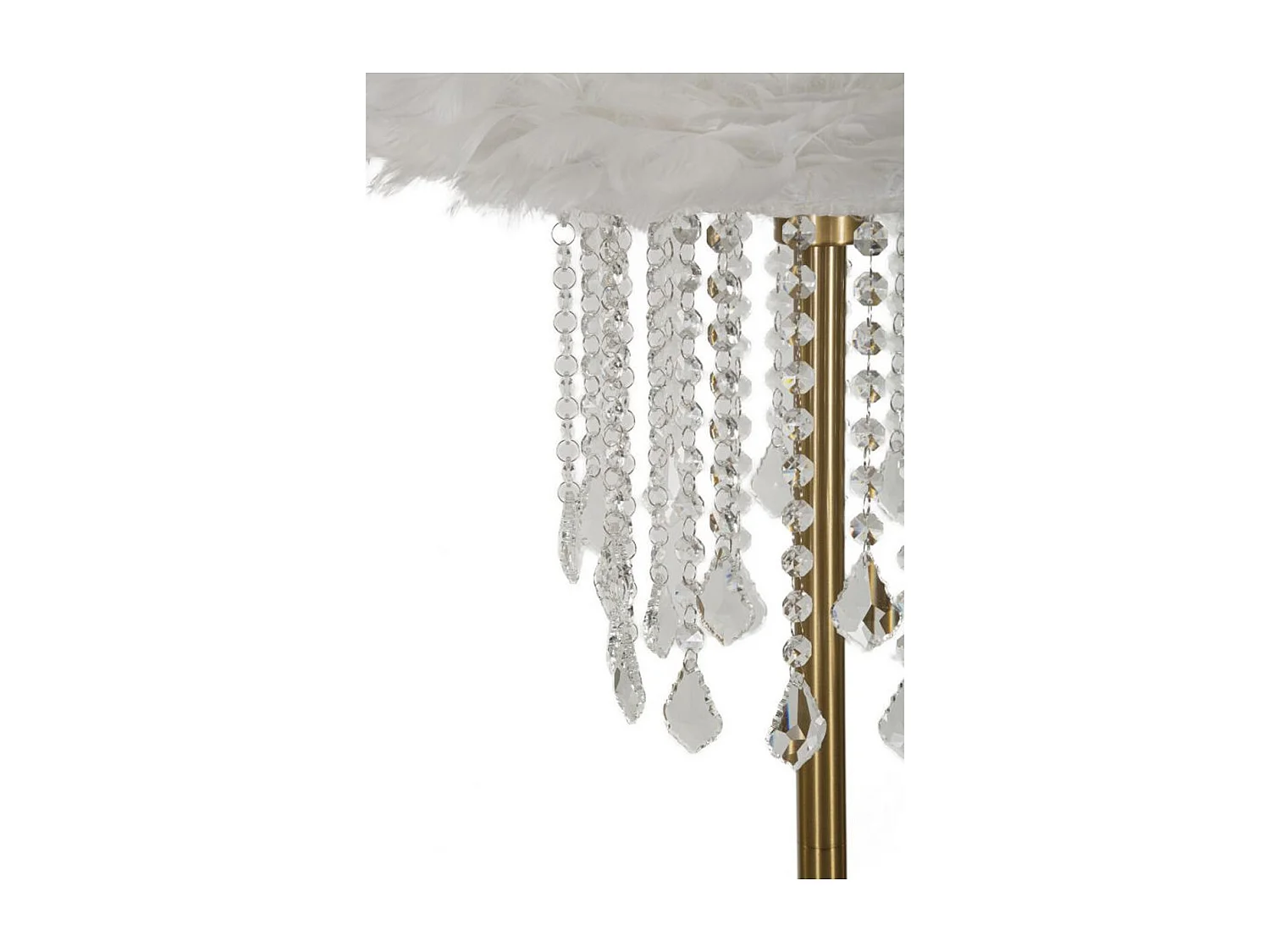 Lampada da Terra MF183, Bianco, 40x40x165 cm, Seven Design