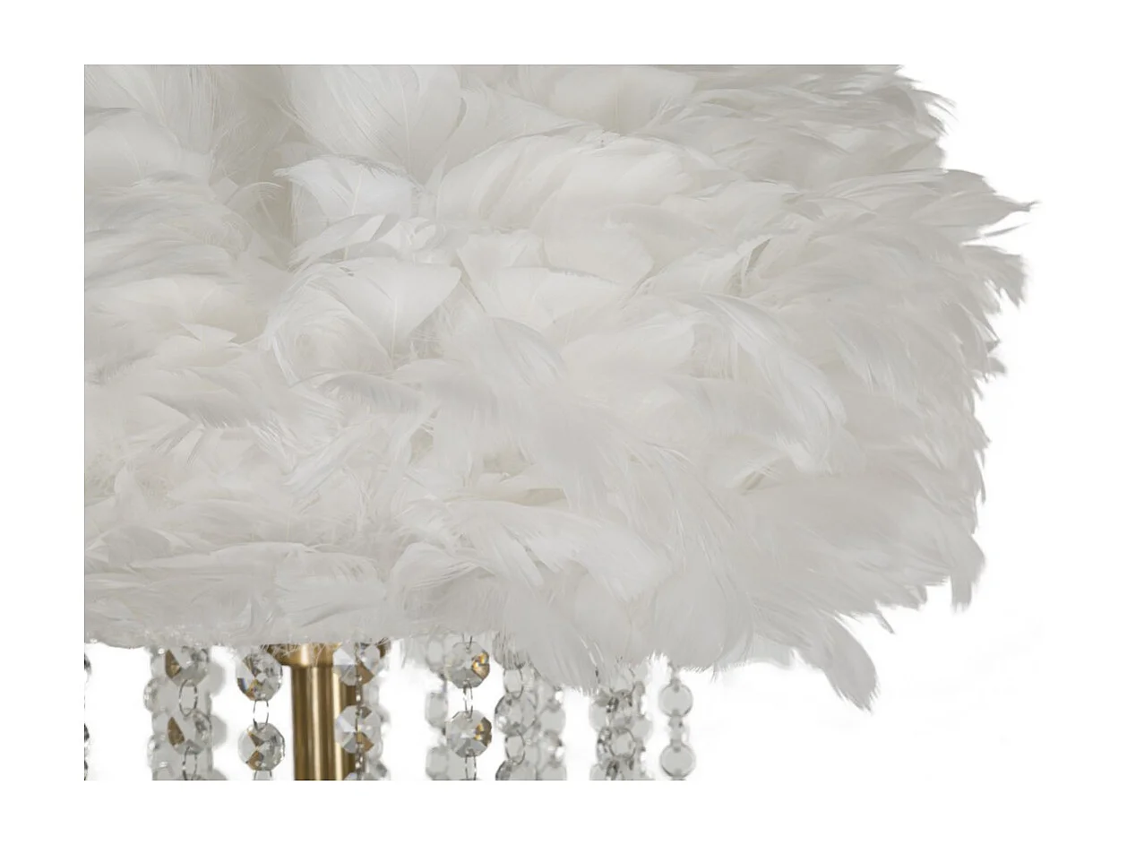 Lampada da Terra MF183, Bianco, 40x40x165 cm, Seven Design