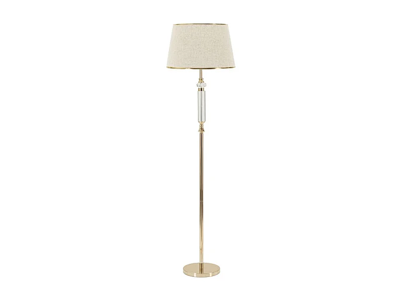 Lampa Podłogowa MF212, Złoto, 45x45x165 cm, Seven Design