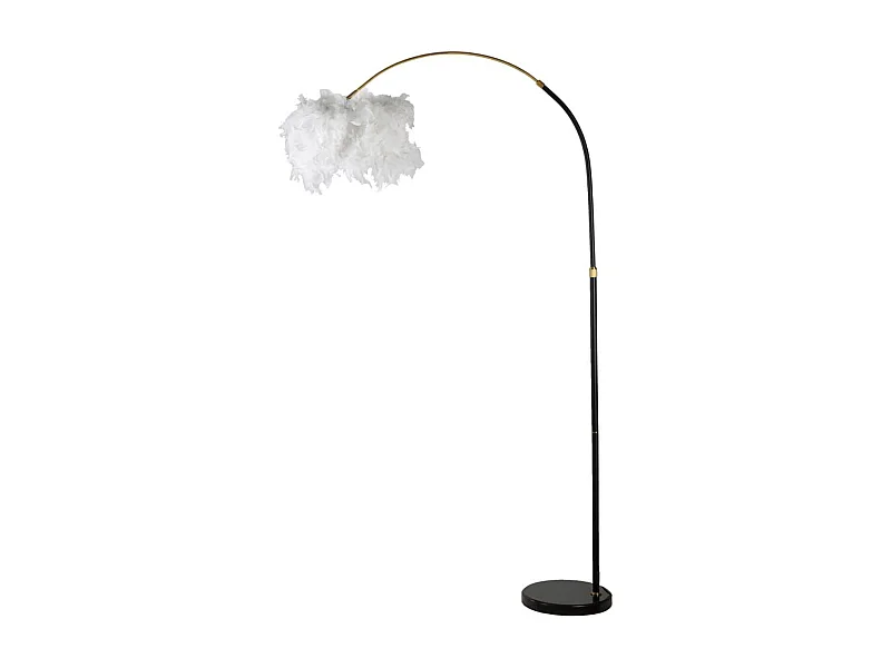 Lampa Podłogowa MF182, Czarny, 100x100x150 cm, Seven Design