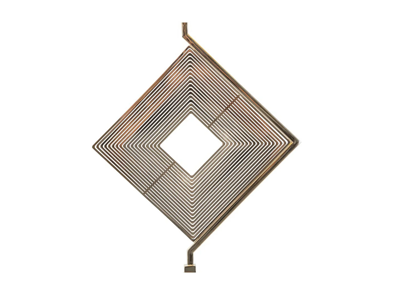 Lampa Podłogowa MF196, Biały, 40x40x161 cm, Seven Design