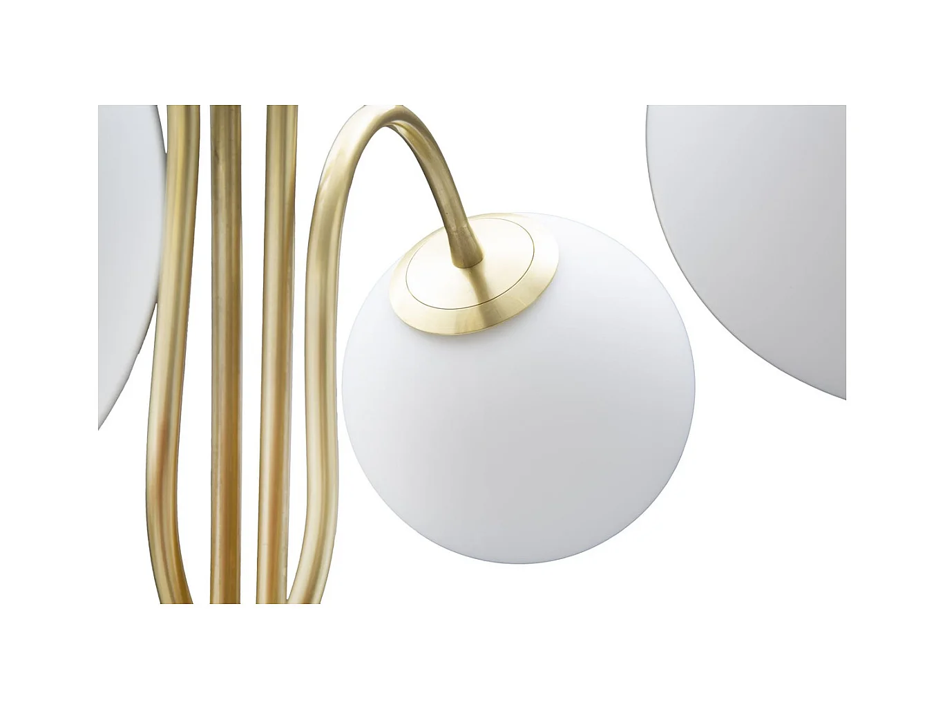 Lampada da Terra MF204, Oro, 54x54x176 cm, Epikasa