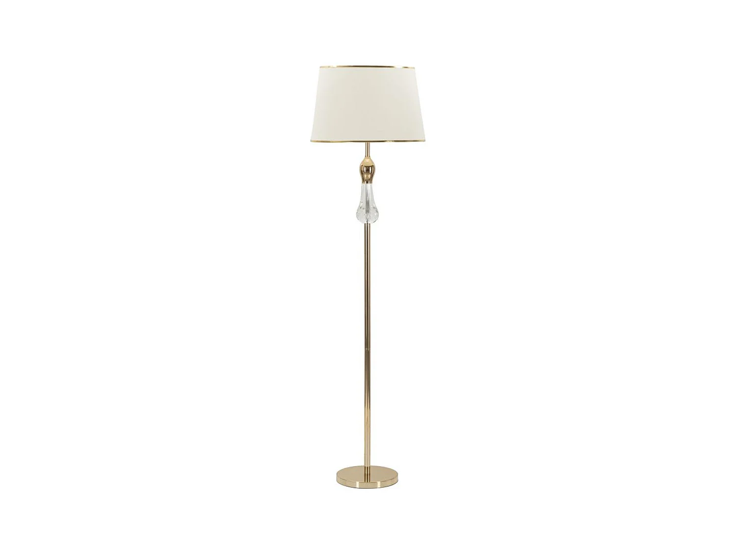 Lampadaire MF209, Or, 45x45x165 cm, Epikasa