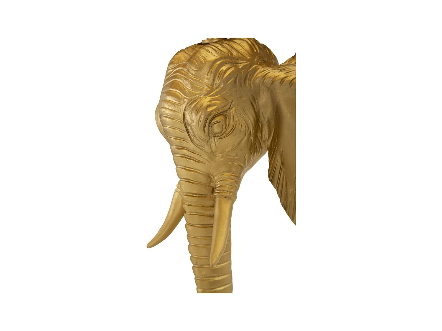 Staande Lamp Olifant 1, Zwart, 37x37x164 cm, Epikasa