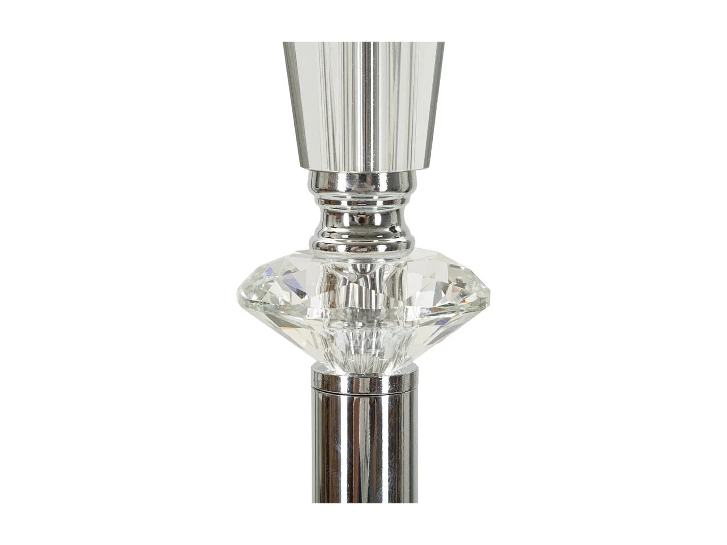 Lampada da Terra MF213, Argento, 40x40x164 cm, Seven Design