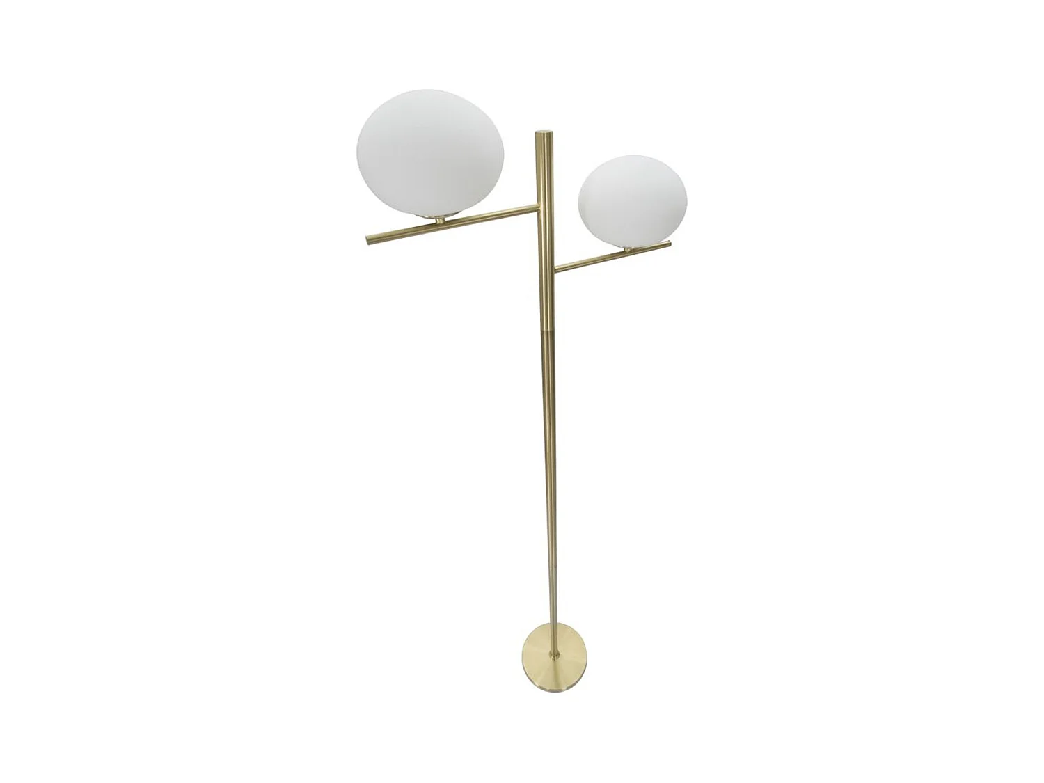 Lampada da Terra MF202, Oro, 51x24x180 cm, Epikasa