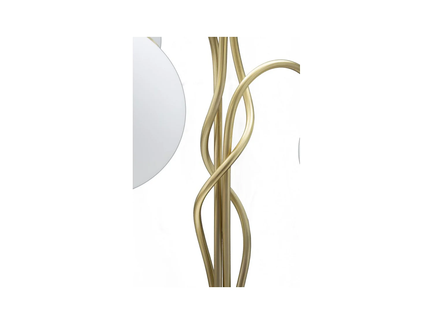 Lampa Podłogowa MF207, Złoto, 53x53x74 cm, Epikasa