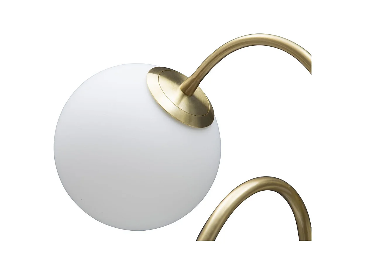 Lampa Podłogowa MF207, Złoto, 53x53x74 cm, Epikasa