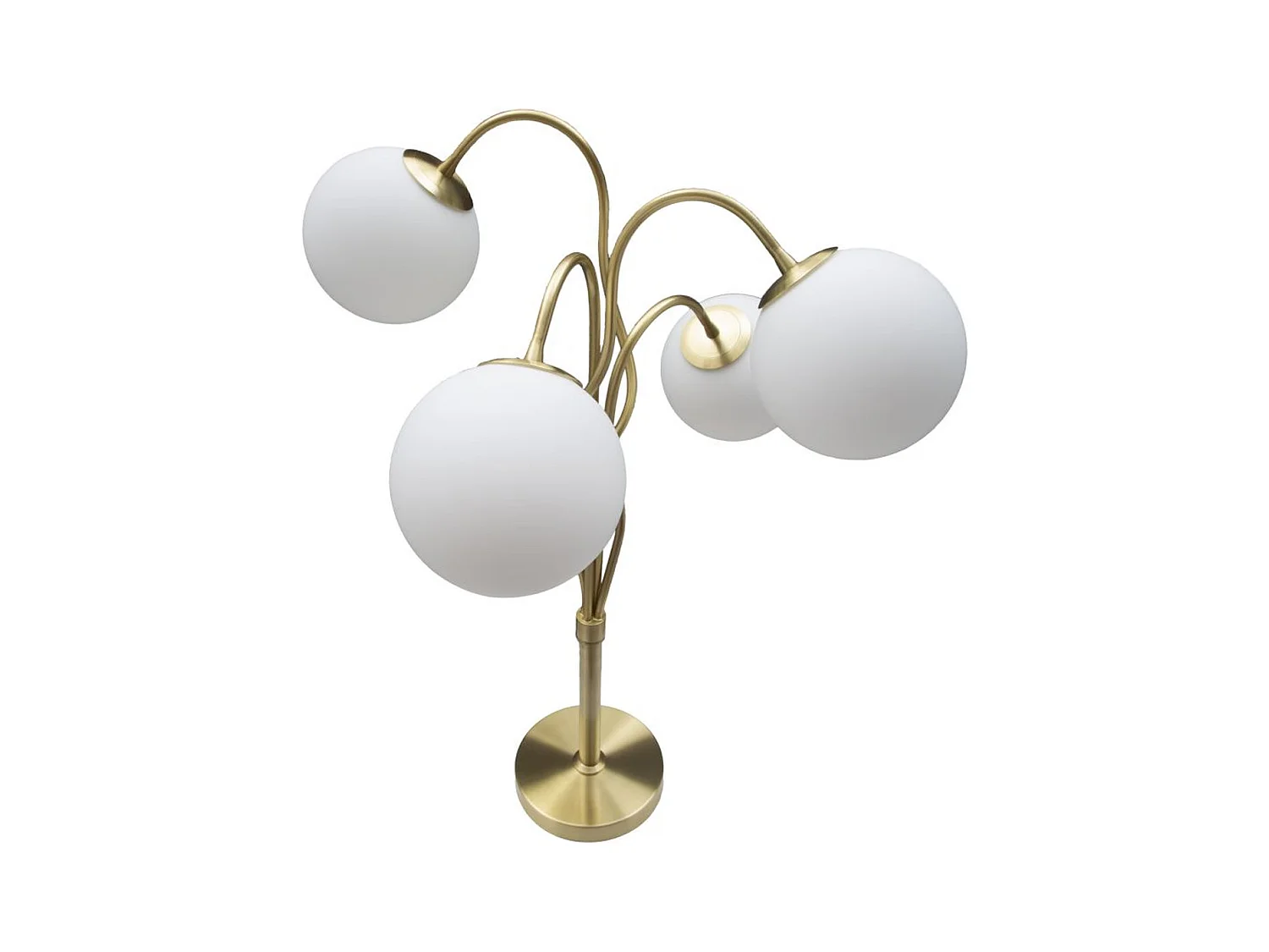 Lampa Podłogowa MF207, Złoto, 53x53x74 cm, Epikasa