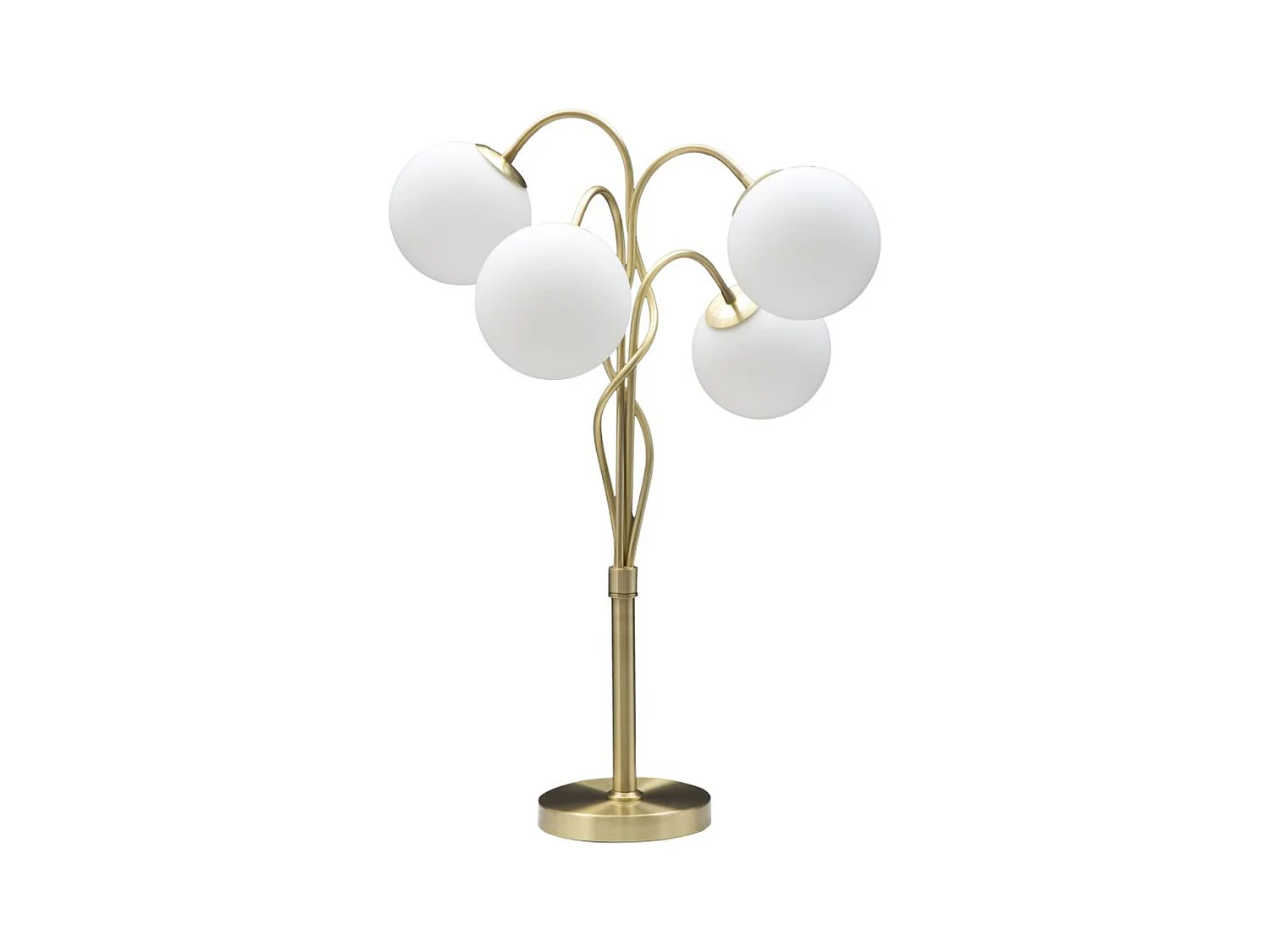 Lampadaire MF207, Or, 53x53x74 cm, Epikasa