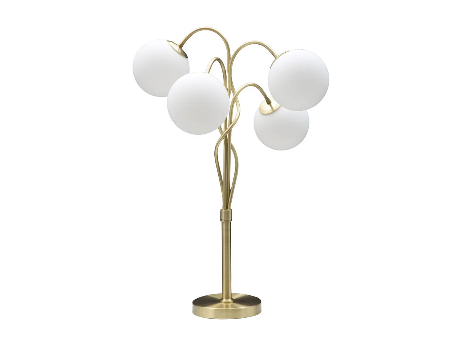 Lampa Podłogowa MF207, Złoto, 53x53x74 cm, Seven Design