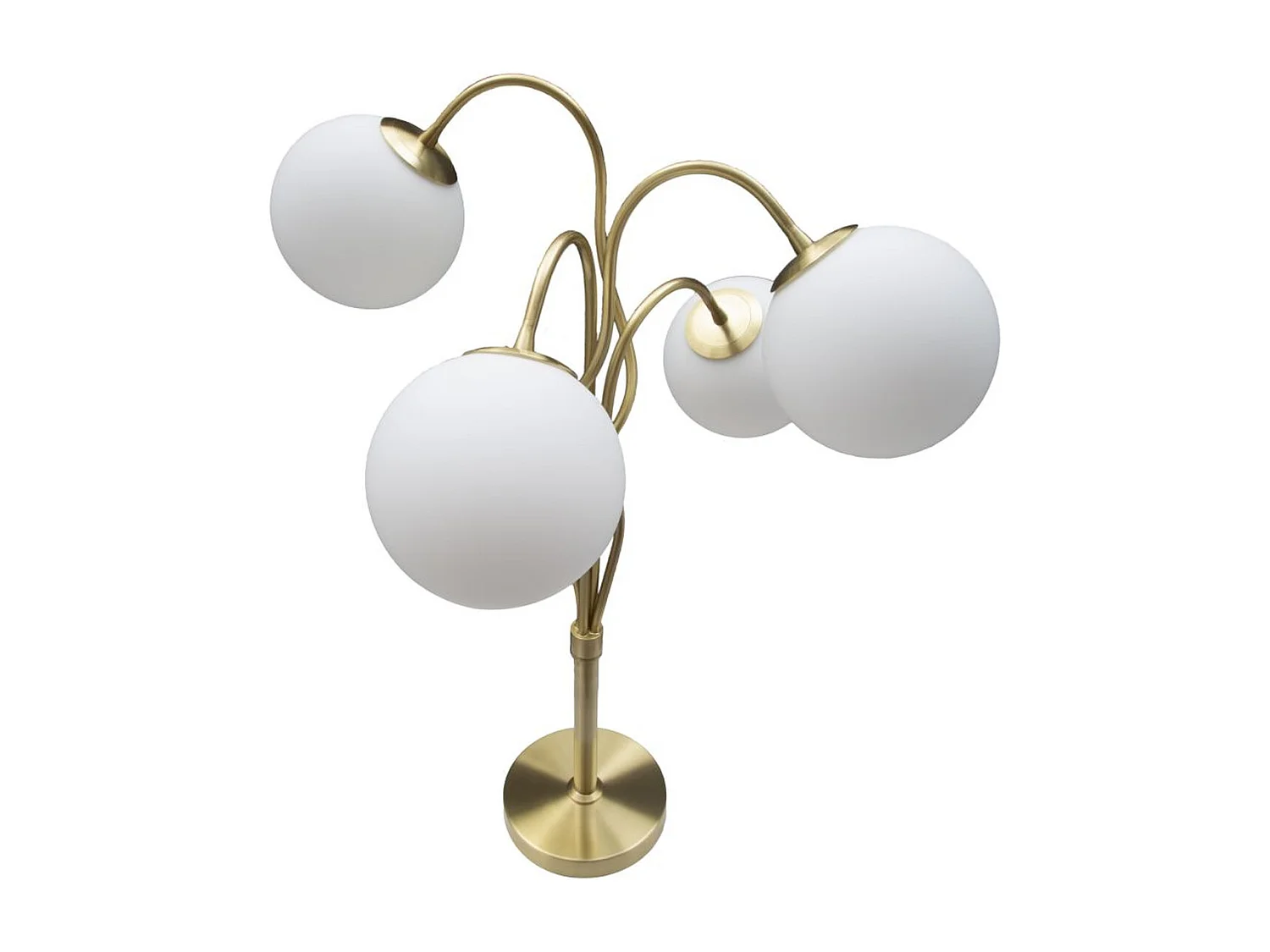 Lampa Podłogowa MF207, Złoto, 53x53x74 cm, Seven Design