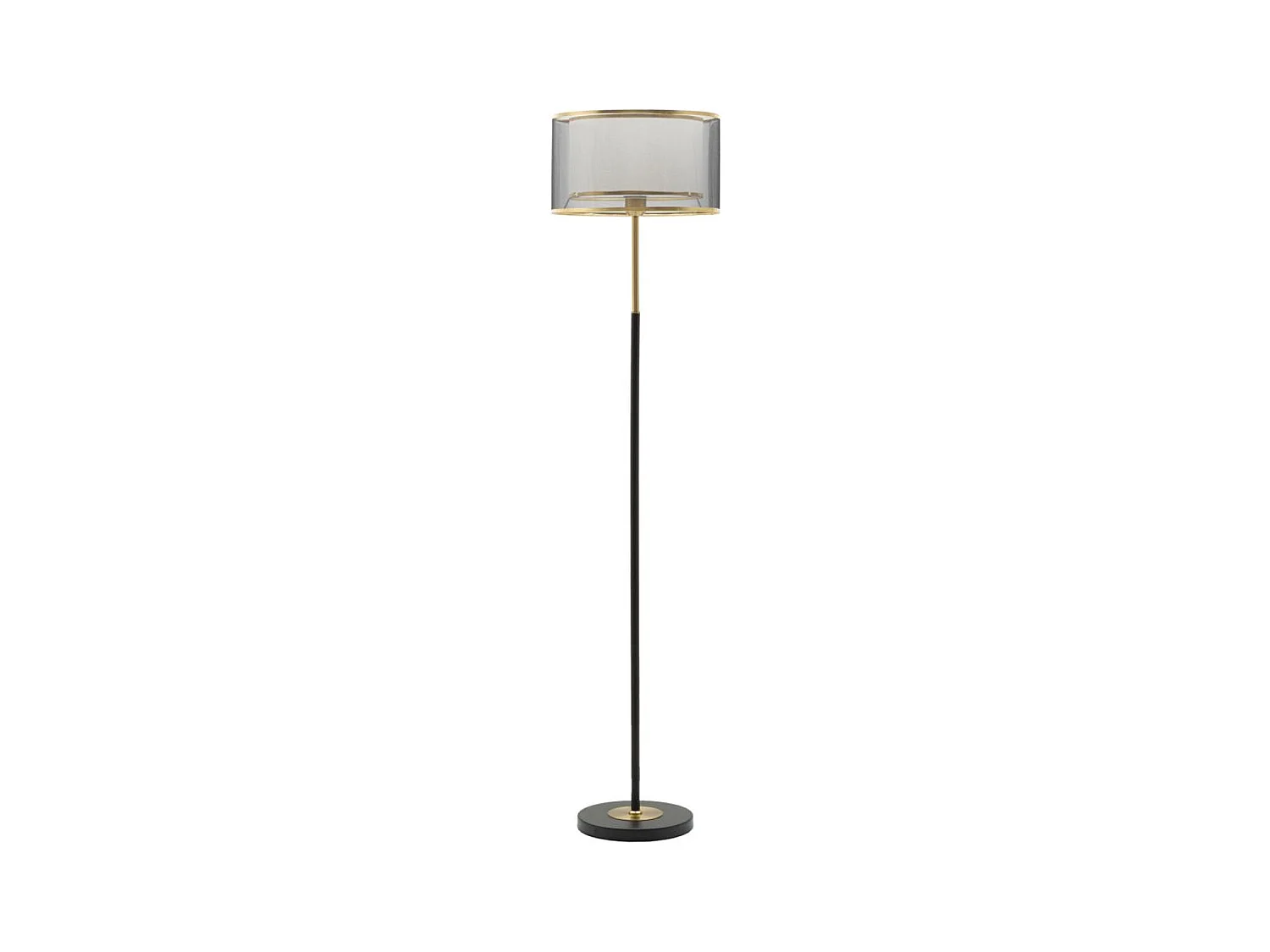 Lampada da Terra MF198, Bianco, 35x35x153 cm, Epikasa