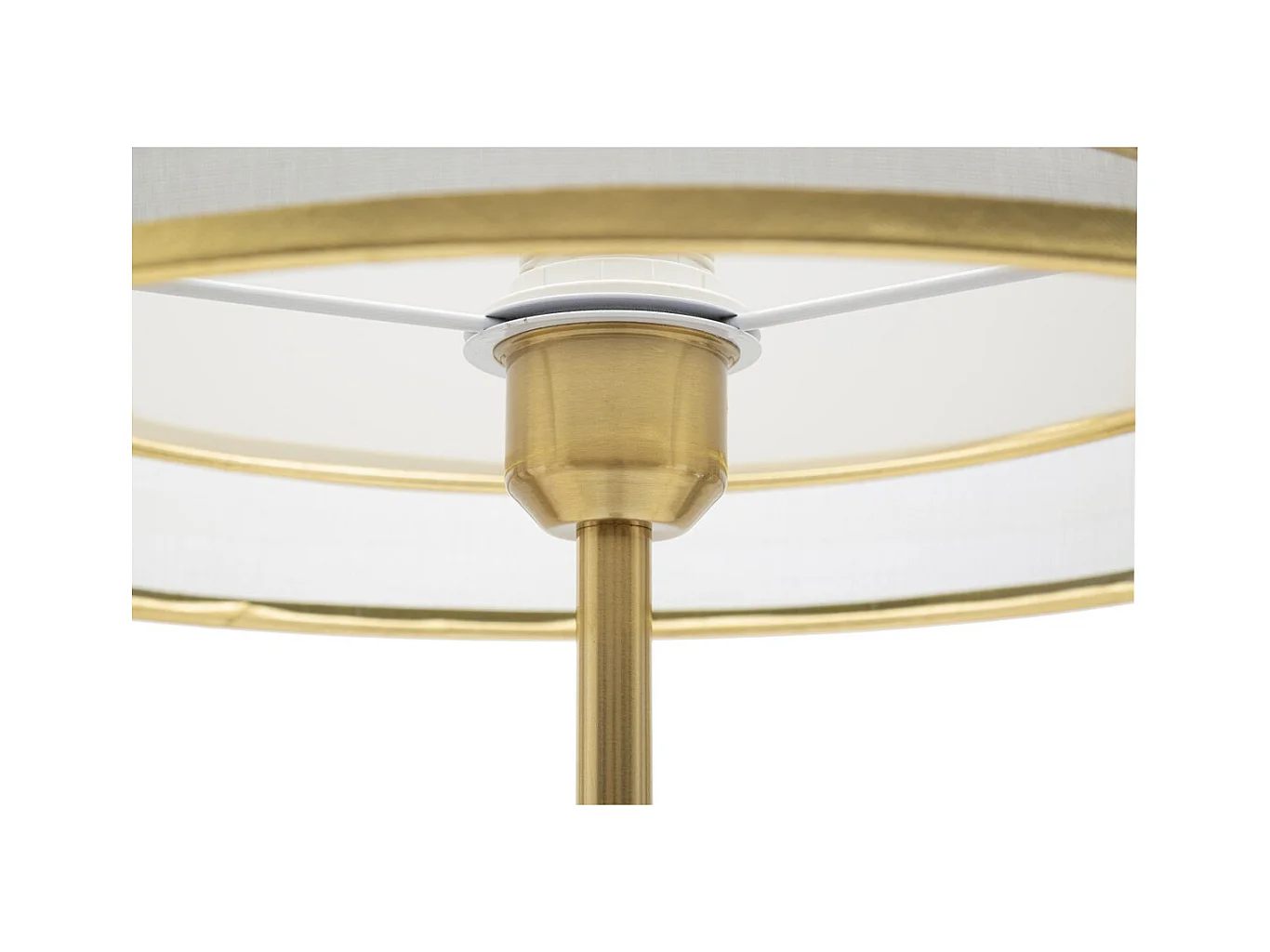 Lampada da Terra MF198, Bianco, 35x35x153 cm, Epikasa