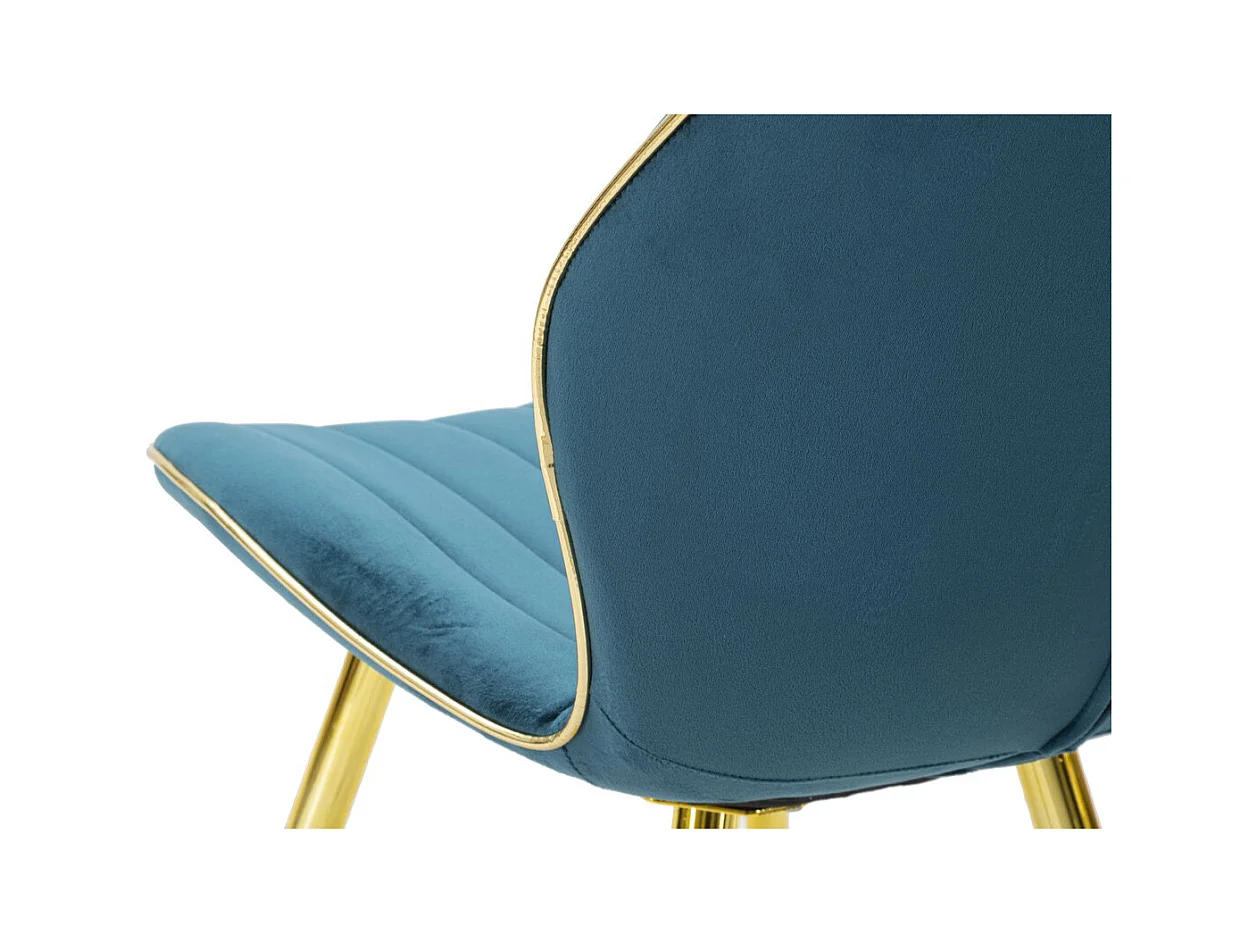 Zestaw 2 krzeseł MF384, Zielony, 46x58x77 cm, Epikasa