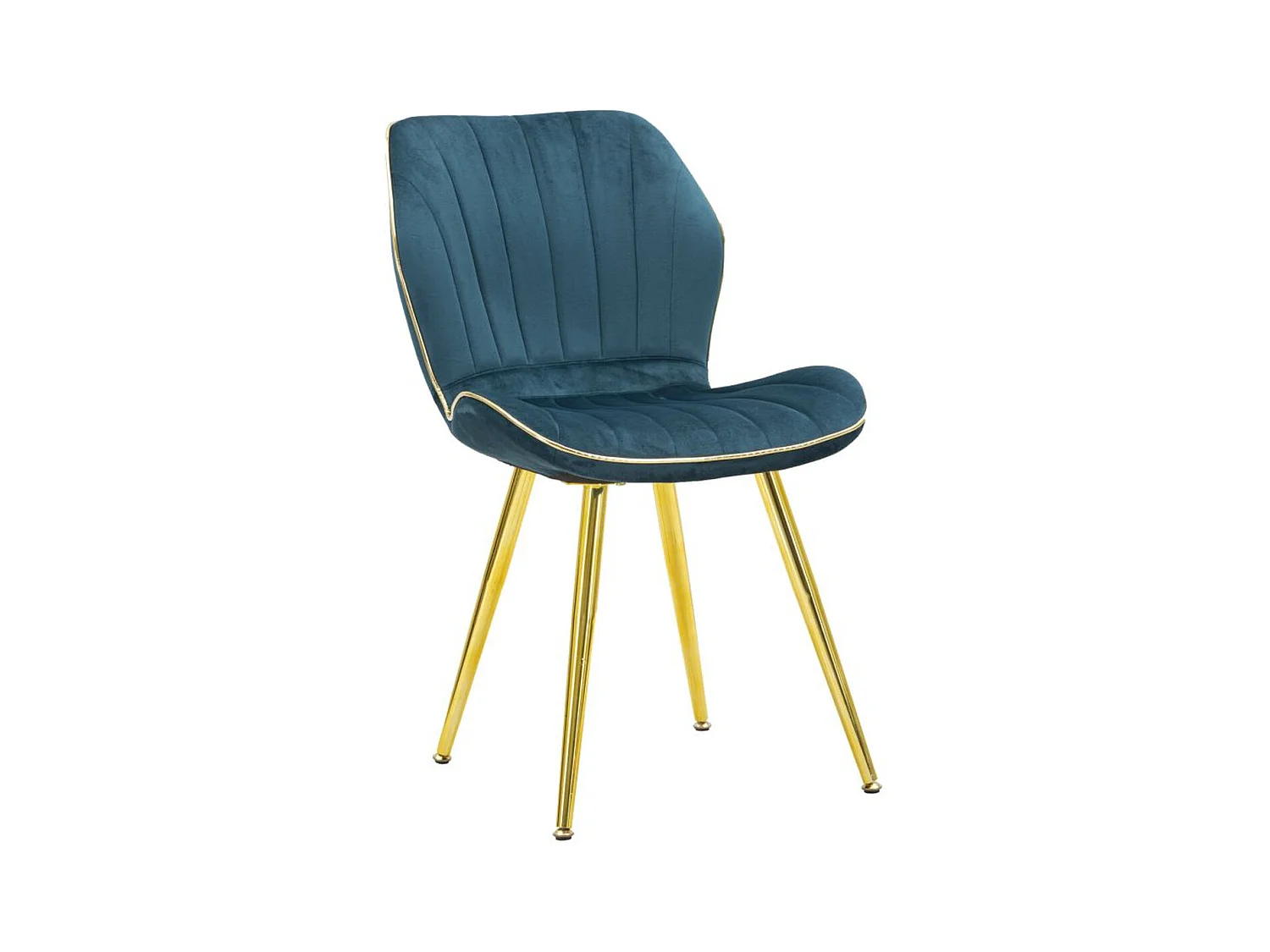 Lot de 2 Chaises MF384, Vert, 46x58x77 cm, Epikasa