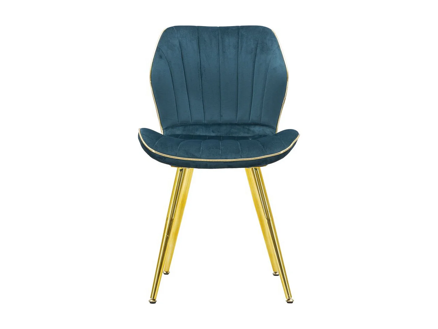 Zestaw 2 krzeseł MF384, Zielony, 46x58x77 cm, Seven Design