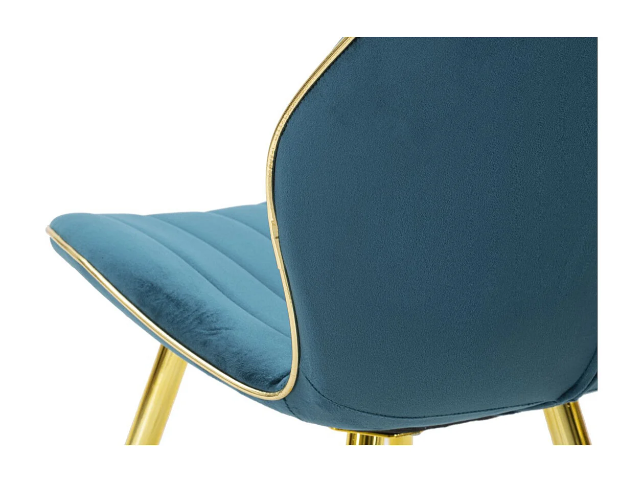 Zestaw 2 krzeseł MF384, Zielony, 46x58x77 cm, Seven Design