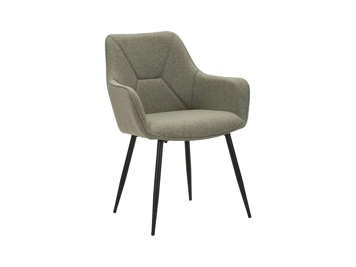 Set di 2 Sedie MF380, Verde, 58x63x85,5 cm, Seven Design