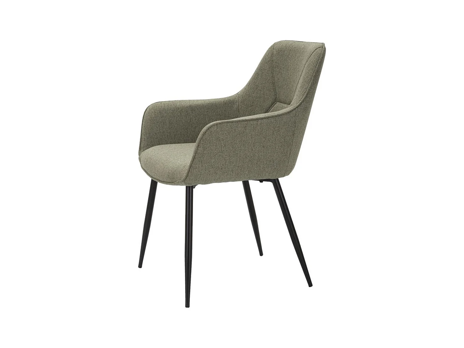 Set di 2 Sedie MF380, Verde, 58x63x85,5 cm, Seven Design