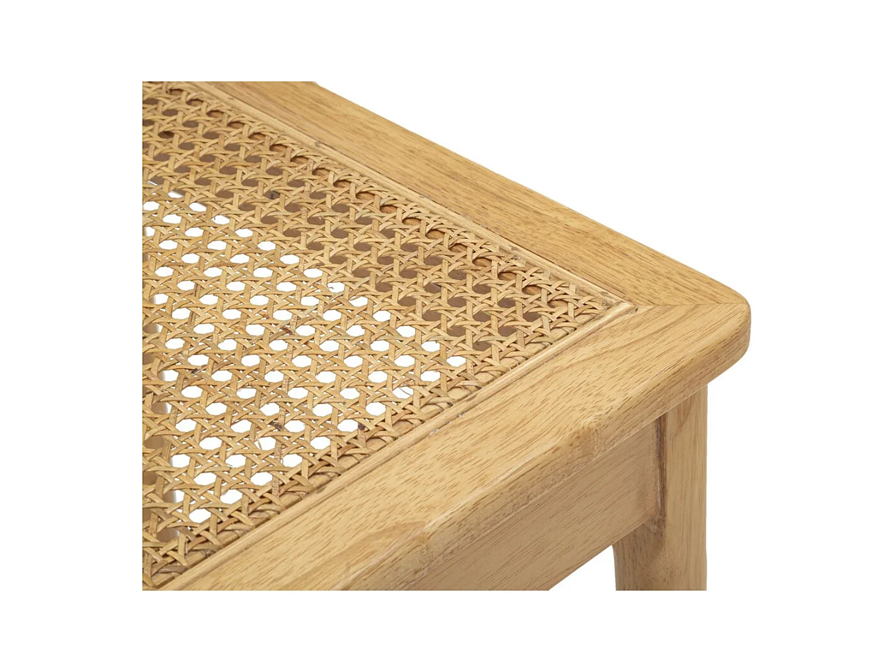 Set di 2 Sedie Natura 6, Marrone, 54x54x70 cm, Epikasa