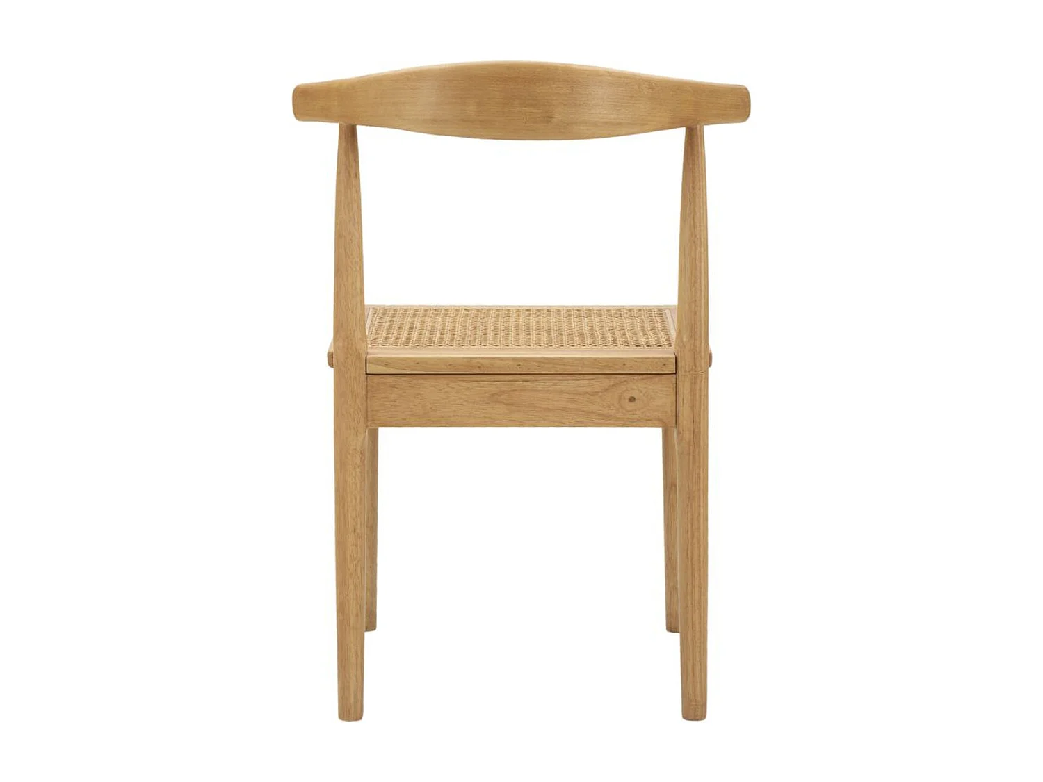 Set di 2 Sedie Natura 6, Marrone, 54x54x70 cm, Epikasa