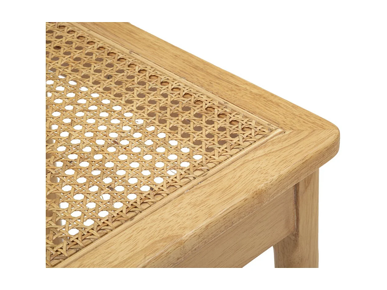 Lot de 2 Chaises Natura 6, Marron, 54x54x70 cm, Epikasa